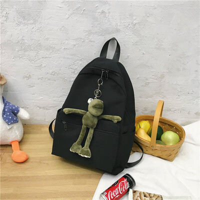

Inswind BF schoolbag female Korean version of high school students campus simple Old-Fashioned Girl backpack shoulder bag