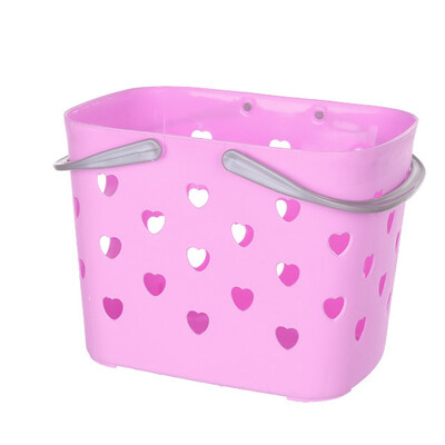 

Toponeto Storage Bathroom Kitchen Hollow Plastic Color Fashionable Portable For Basket