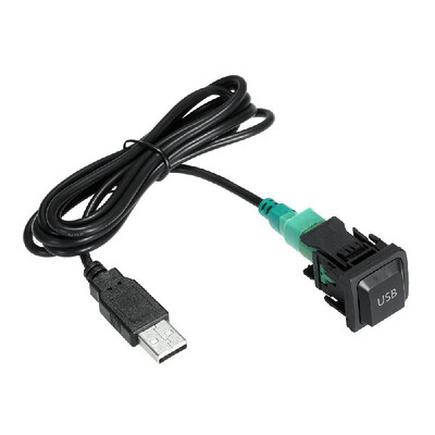 

USB Audio Cable Adapter CD Player Radio Wire Cable Fit for VW Volkswagen 130cm