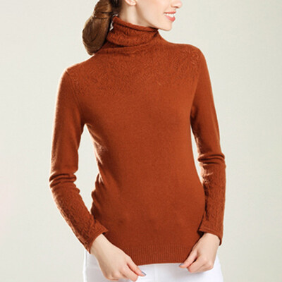 

Womens Turtleneck Sweater Casual Slim Pullover Tops Winter T-shirt Blouse Tee
