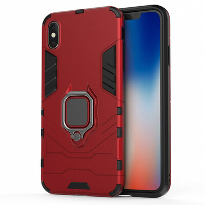 

for Apple iPhone  Max 65"  58" Ring Case Car Holder Phone Case for iPhone XR 61" for iPhone X Armor Case Cover Fundas