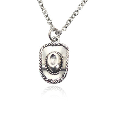 

Western Cowboy Hat Necklace Western Living Horseback Rider Racing Gift Jewelry