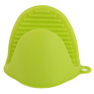 

Kitchen Heat Resistant Silicone Oven Pot Dish Clip Glove Hand Cover Protector