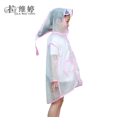 

LAWEITING EVA childrens edging raincoat odorless light&easy to carry 6281