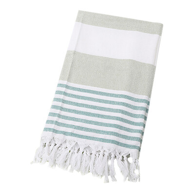 

Toponeto Turkish Cotton Bath Beach Spa Sauna Yoga Fringed Jacquard Towel