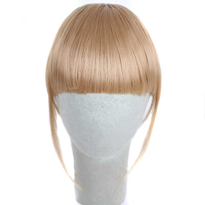 

Gobestart Pretty Girls Clip On Clip In Front Hair Bang Fringe Hair Extension Piece