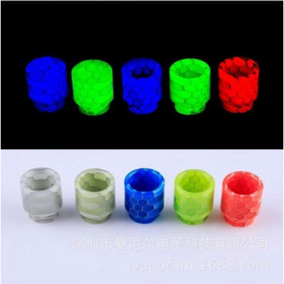 

810 Thread Luminous Cobra Resin Drip Tip Wide Bore Resin SMOK TFV8 TFV12 Driptip
