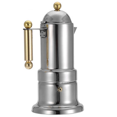 

Greensen Stainless Steel Moka Pot Stovetop Espresso Coffee Maker with Safety Valve 4 Cups