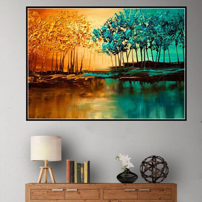 

Gobestart 5D Embroidery Paintings Rhinestone Pasted DIY Diamond Painting Cross Stitch