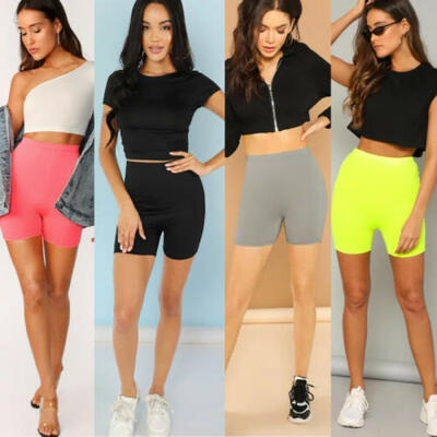 

Women Compression Shorts Sports Gym Yoga Fitness Running Exercise Pants Trousers