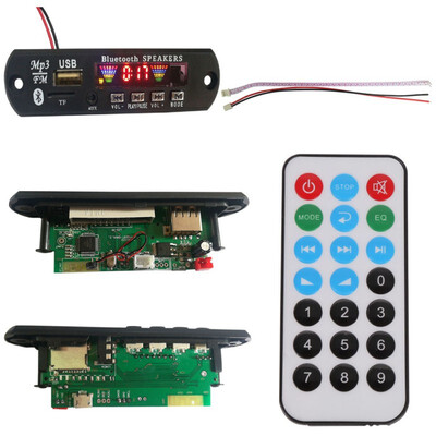 

Wireless Bluetooth 50 MP3 WMA Decoder Board Audio Module USB TF FM Radio Car Music MP3 Lossless Bluetooth Module