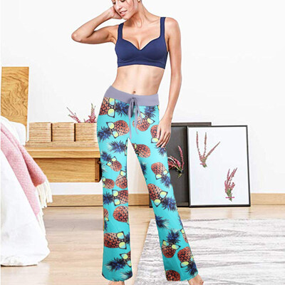 

Starmoon Womens Summer Printed Comfortable Casual Beach Pajama Pants Sport Yoga Trousers