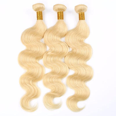 

Straight Hair 100 Human Hair Bundles Non-Remy Hair Extensions 613 3 Bundles