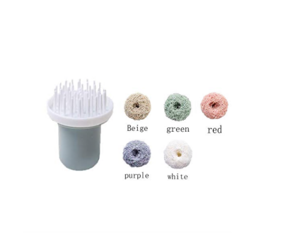 

Brush Pot Artifact Kitchen Cleaning Ball Brush Nano Fiber Cleaning Ball Removable&Washable Household Cleaning Ball