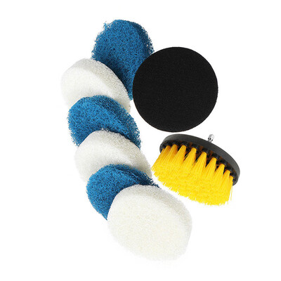 

Drill Brush 10Pcs Set Tile Grout Power Scrubber Cleaning Scrub Tub Attachment