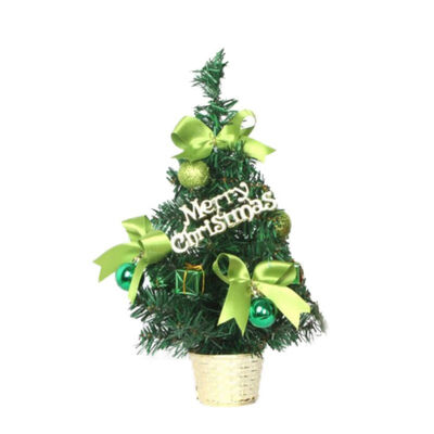 

Christmas Mini Christmas Tree Decoration 12 Inch High Desktop Artificial Christmas Tree Artificial Pine Cute Desktop Decoration