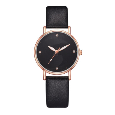 

New pu strap ladies watch wholesale fashion quartz watch female watch trend ladies watch