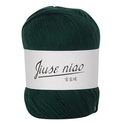 

Siaonvr 1PC 50g Chunky Colorful Hand Knitting Baby Milk Cotton Crochet Knitwear Wool F