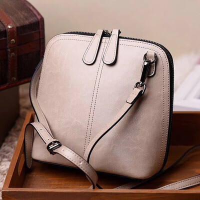 

2018 genuine leather womens shoulder bags womens shell crossbody bag famous brand designer ladies shoulder messenger bags