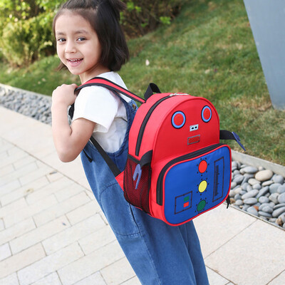 

Tailored Student Boys&Girls Kids Cartoon Animal Backpack Toddler School Bag