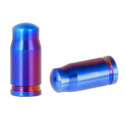 

2x Nozzles Titanium Alloy Nozzle Cap Mountain Road Bike Self-valve High Strength