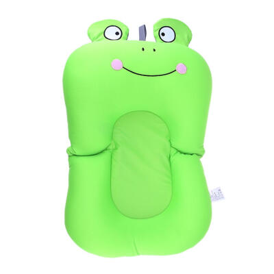 

Frog Design Foldable Baby Bath Tub Baby Bath Seat Antiskid Bathing Net Mat