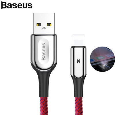 

BBaseus USB Lighting Cable 24A Quick Charger&Data Transfer Cable for iPhone  XR  Max X 8 7 6 6s Plus x Light style Cable