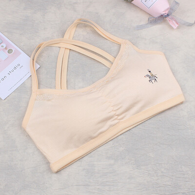 

Kids Girls Underwear Foam Bra Vest Children Underclothes Sport Undies Clothes