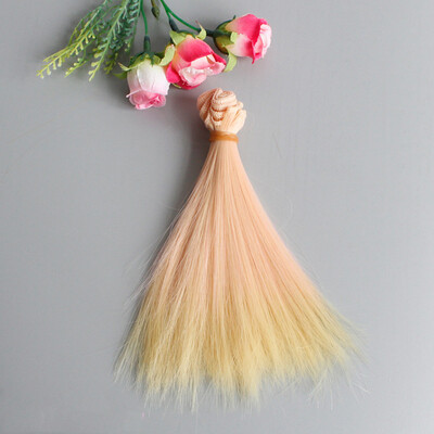 

Siaonvr 1PC Fashion 15X106Cm Wholesale Straight Hair Hair For DIY BJD Wig Doll