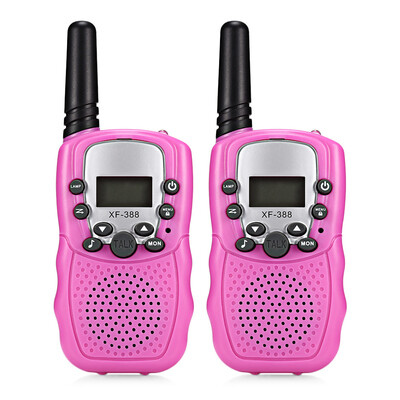 

XF - 388 2pcs Children Walkie Talkies 2-way Radio 3KM Range 8 Channels