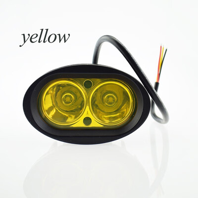 

Motorcycle Work Light Bar Lamp LED 20W 6500K 8000lm 12V 4D For Car Spot Light colorful bright Driving Truck SUV OffRoad Fog Lamp