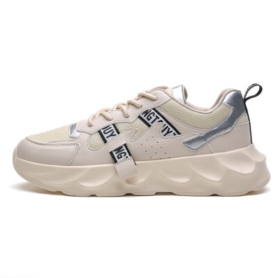 

2019 Men Vulcanize Shoes Thick Botton Chunky Shoes Fashion Men Dad Sneakers Outdoor Breathable Casual Trainers Zapatos De Hombre