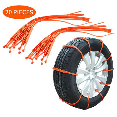 

Car Tire Anti-skid Strap 10910mm Vehicle Tyre Non-slip Zip Grip Strip Adding Tire Traction for Car SUV Van Truck Snow Ice Mud Pre