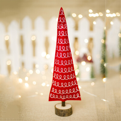 

〖Follure〗Merry Christmas Tree Cloth Desk Decoration Toy Doll Gift Office Home Children