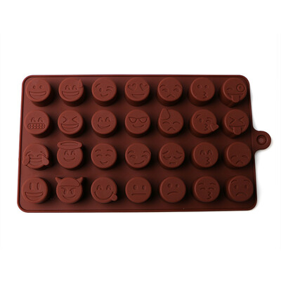 

Diy Cookies Baking Mould Funny Emoji Silicone Chocolate Cake Mold Kitchen Baking Accessories
