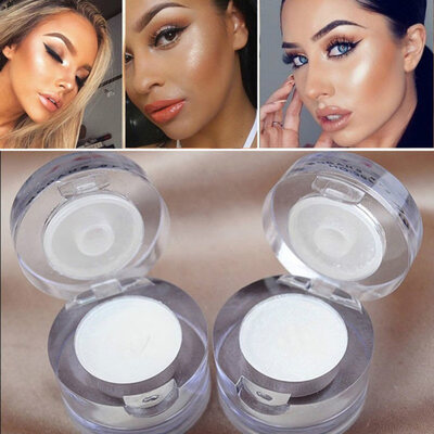 

Womens Long Lasting Single Eyeshadow Shimmers Powder Face Highlighter Makeup