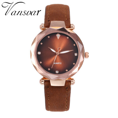 

Luxury Women Watches Dot Irregular Dial Ladies Quartz Wristwatch Solid Color Leather Strap Business Style Clock Montre Femme