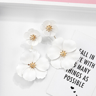 

Flashbuy Bohemian Flower Statement Earrings Alloy Boho Style Earrings for Women Fashion Beach Summer Pendientes Girls Jewelry