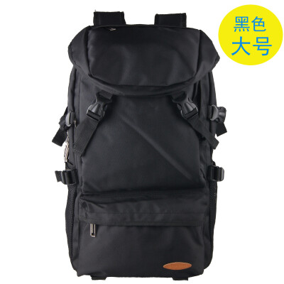 

Light rider large capacity double shoulder bag female Korean version schoolbag trendy backpack men travel mountain bag outdoor wat