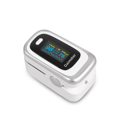 

Household Finger Pulse Oximeter Lightweight Portable Blood Oxygen SpO2 Monitor Heartbeat Saturation Product 2 Colors Optional RR