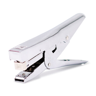 

Metal Hand-Held Plier Stapler Heavy Duty No Effort Paper Stapler for Office School Supplies