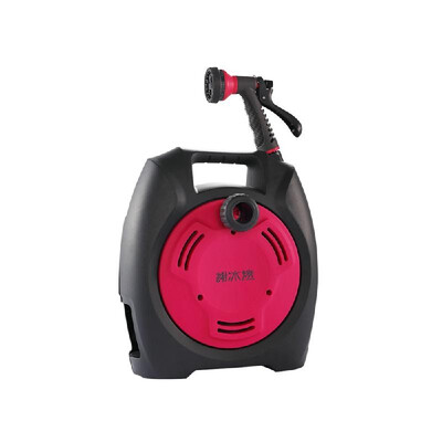 

Mini Portable Car Washer Pipe High Pressure Water Tool Reel Hose Set Agricultural Home Gardening Flowers Storage Suit Cart Waterin
