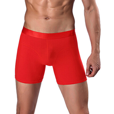 

Tailored Fashion Mens Sports Long Running Wear Leg Multi-function Boxer Briefs