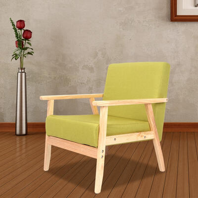 

Greensen Vintage Armchair Retro Living Room Reception Chair Sofa Lounge Chair