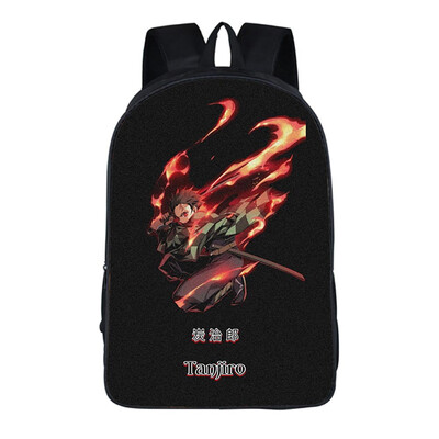 

redCherry Anime Demon Slayer Kimetsu no Yaiba Cosplay Backpack Daypack Bookbag Laptop School Bag