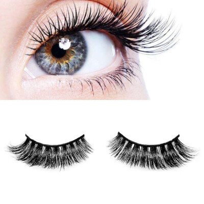 

〖Follure〗1Pair Luxury 3D False Lashes Fluffy Strip Eyelashes Long Natural Party