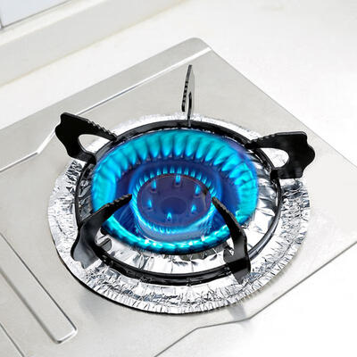 

Greensen 10Pcs Aluminum Foil Gas Burner Disposable Bib Liners Stove Covers Oil Proof Pad Mat