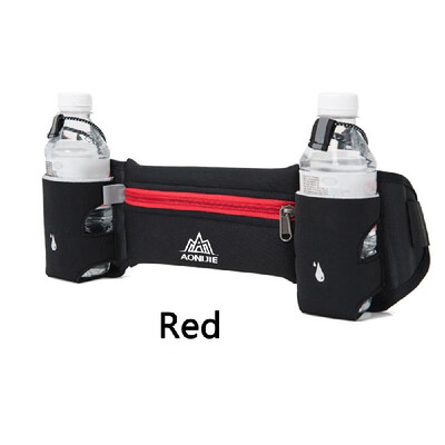 

Running Sports Waist Pack Unisex Lightweight Waist Pack with Dual Bottle Holder