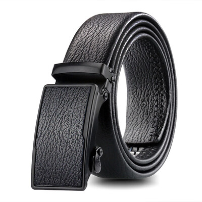 

Cross-border explosions AliExpress new mens belt edging automatic buckle belt youth belt manufacturers