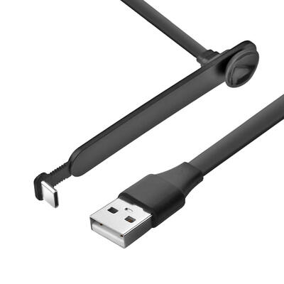 

Mobile Phone Game Data Cable 90 Adjustable Solid Sucker Bending Data Cord